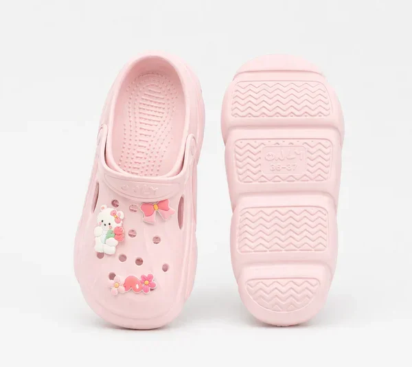 clogs | sabots enfants fleur papillon